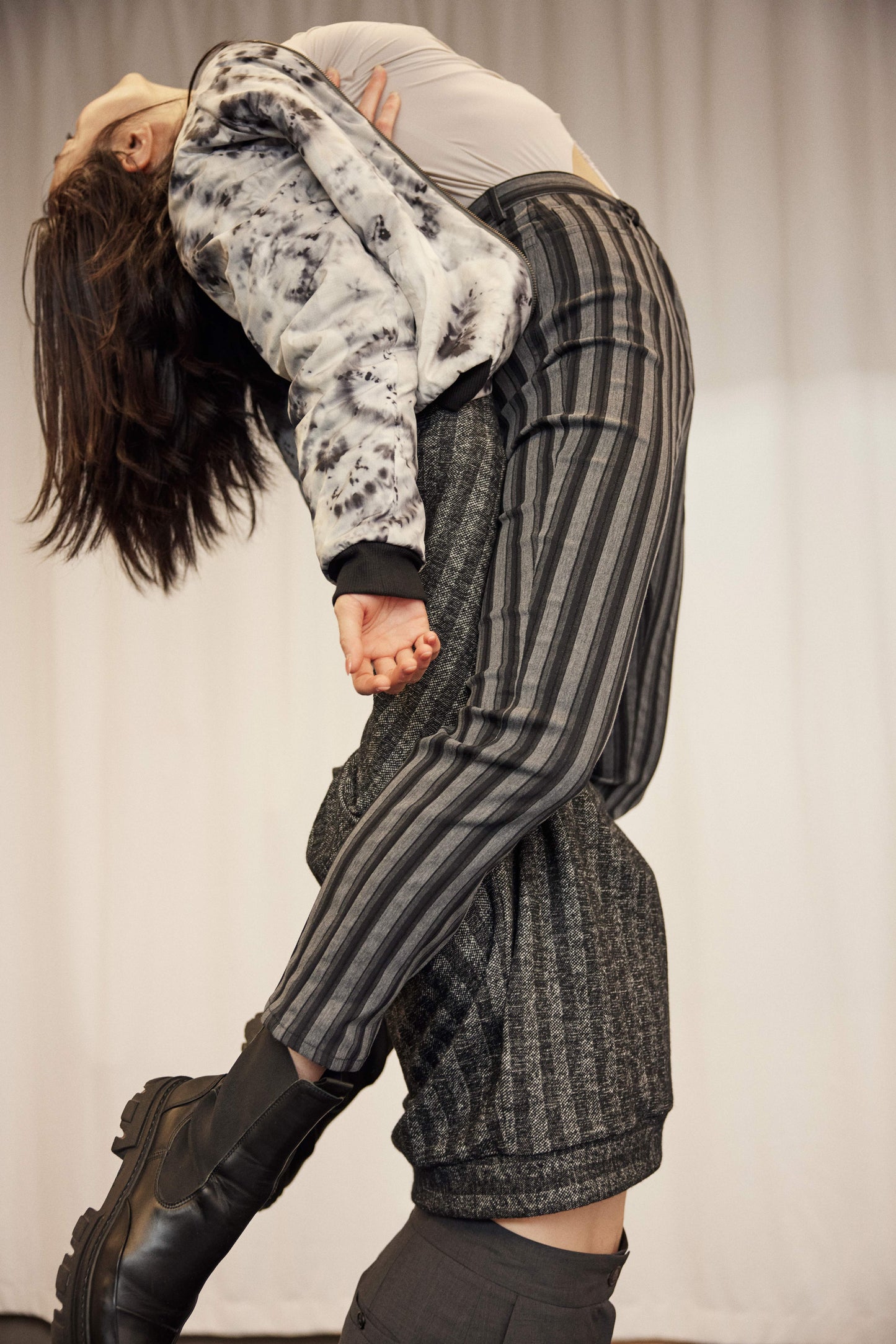 JEANS SLAP STRIPED