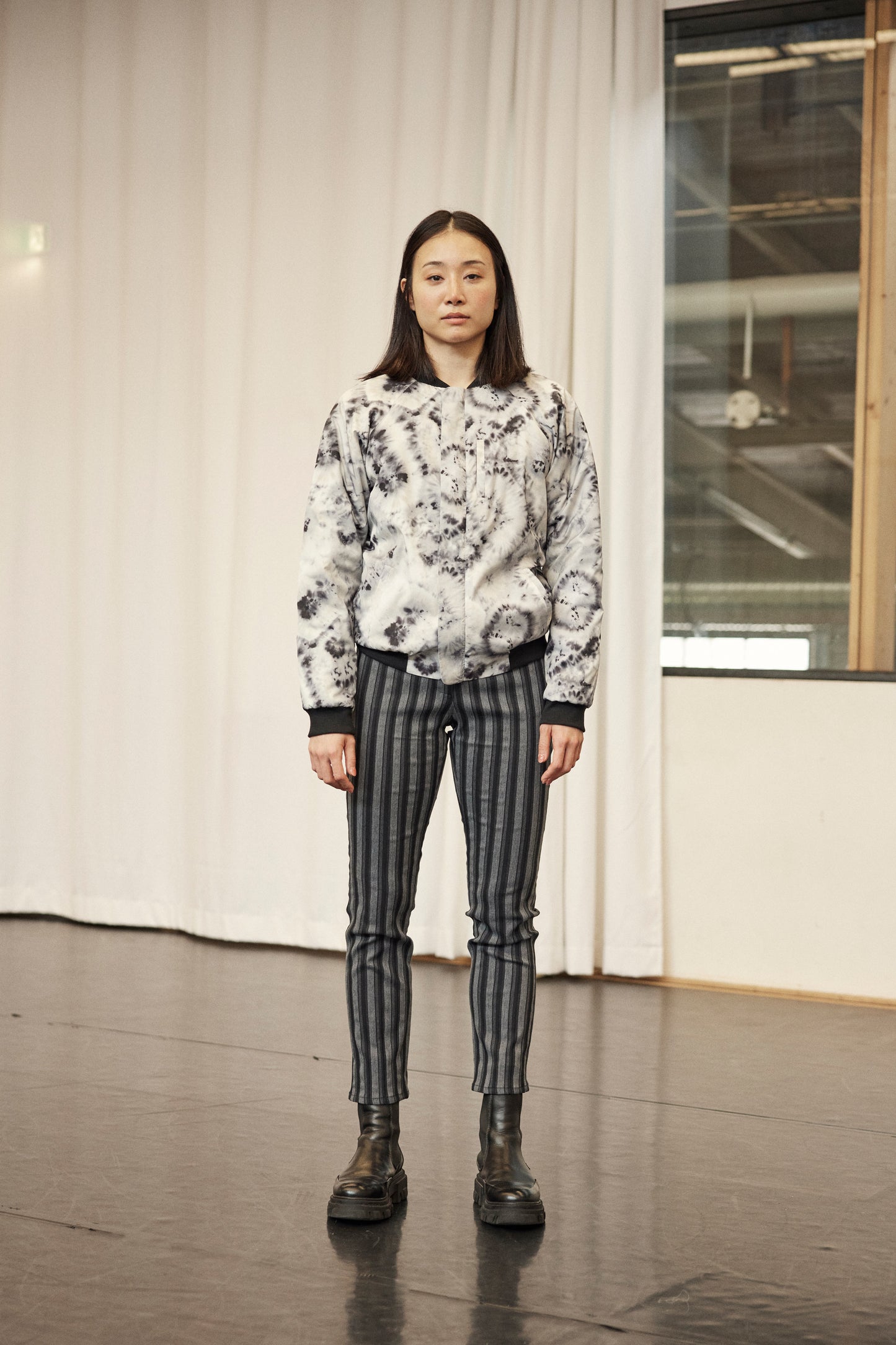 JEANS SLAP STRIPED